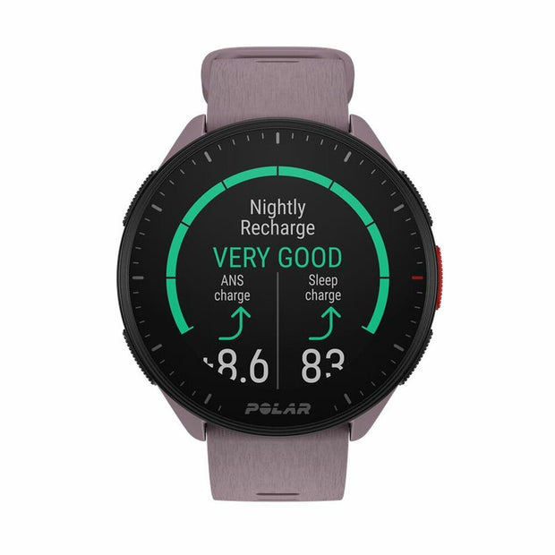 Smart Watch with Pedometer Running Polar Pacer 45 mm Purple