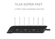 Six-port USB Mobile Phone Charging Stand