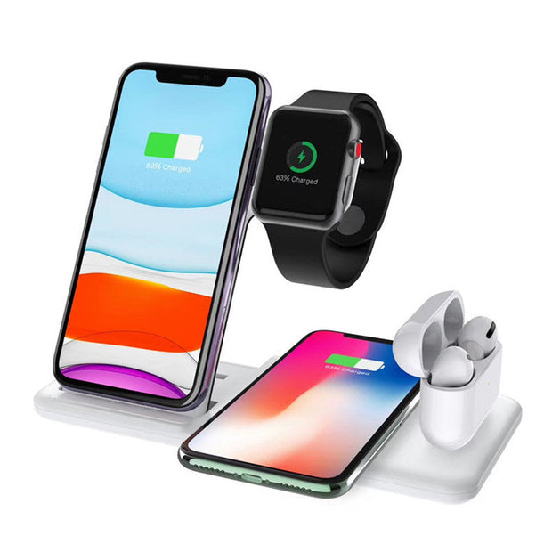 15W Multi-Device Wireless Charger for Phone Watch Accessories
