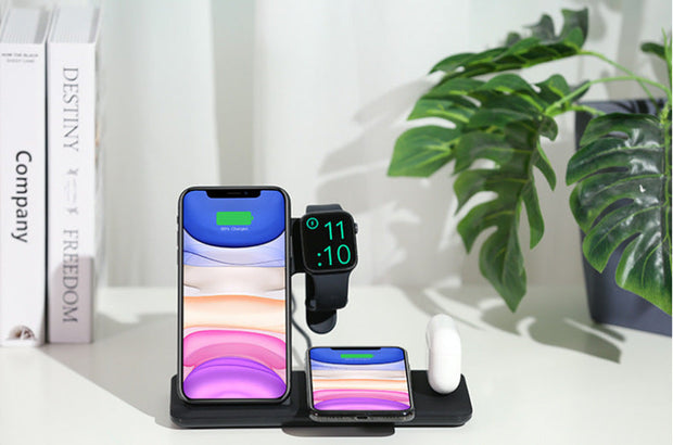 15W Multi-Device Wireless Charger for Phone Watch Accessories