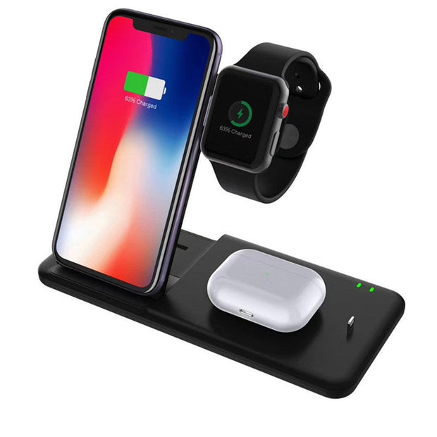 15W Multi-Device Wireless Charger for Phone Watch Accessories