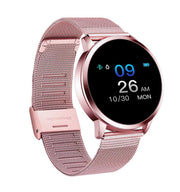 Q8 OLED Bluetooth Smart Watch Stainless Steel Waterproof Wearable